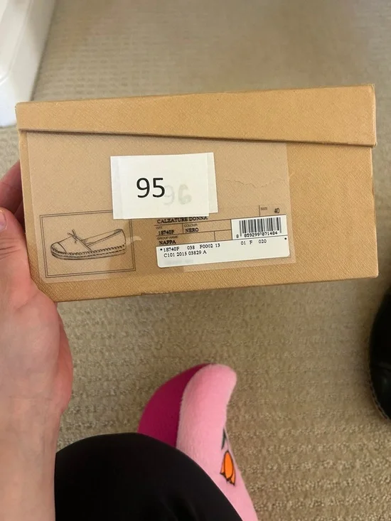 Prada Black Leather Espadrilles - Picture 2 of 7